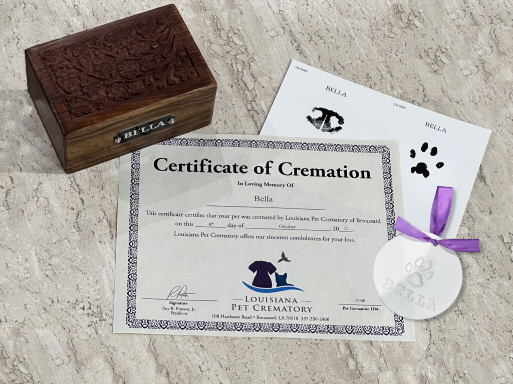 Services - Louisiana Pet Crematory