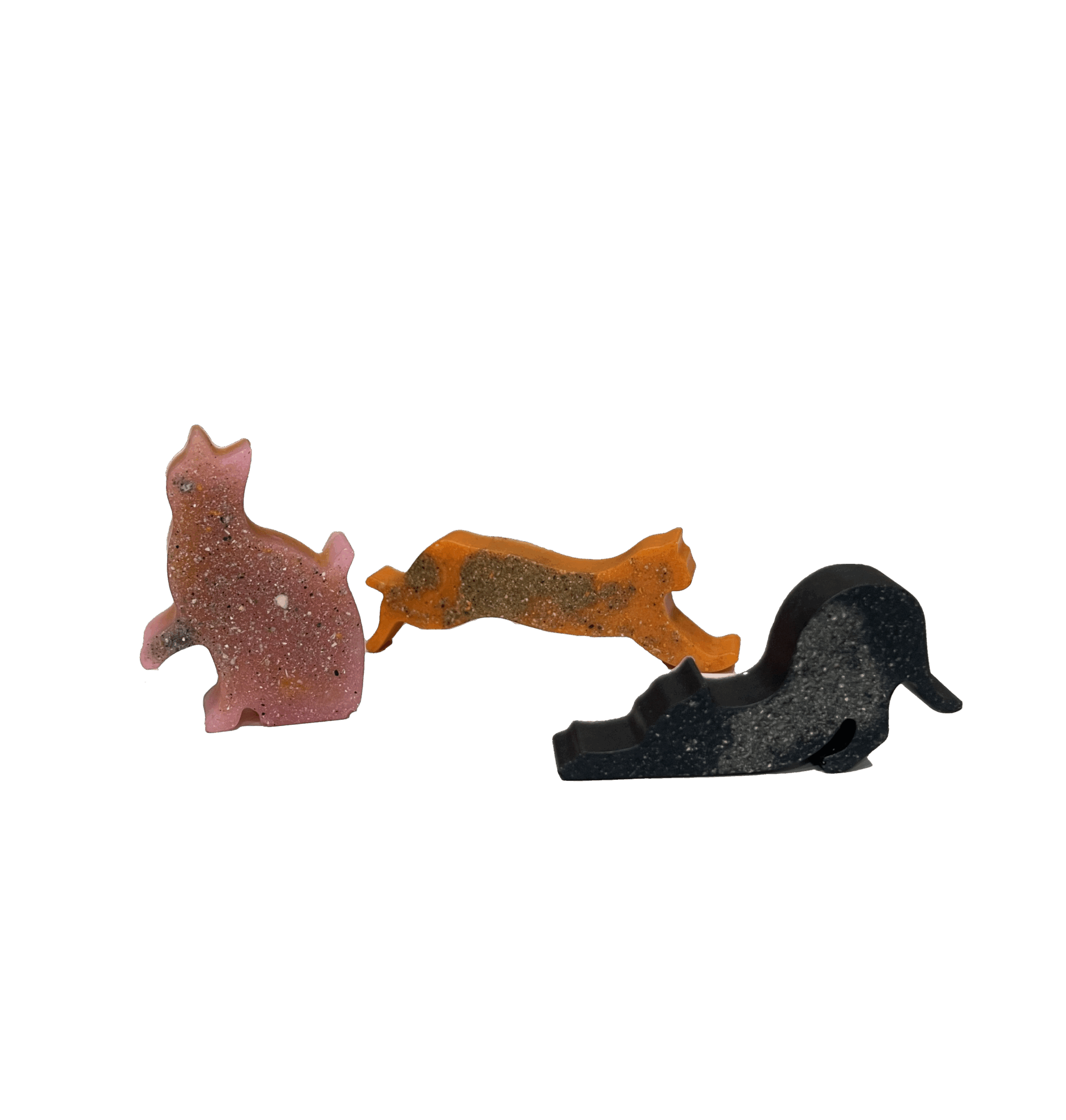 Resin Cremains Cat Figurines